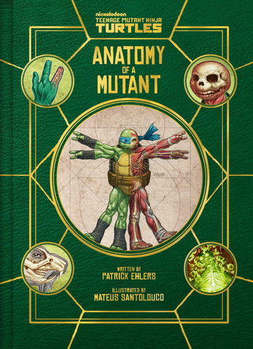 Teenage Mutant Ninja Turtles: Anatomy of a Mutant book cover by Patrick Ehlers