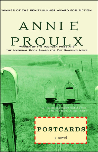 Postcards book cover by Annie Proulx