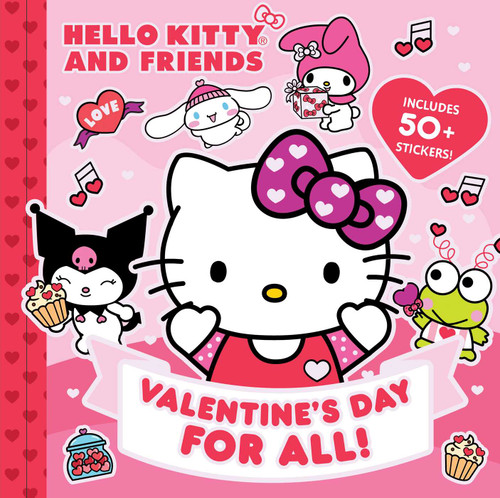 Hello Kitty and Friends: Valentine's Day for All! (8x8) book cover by Dienesa Le
