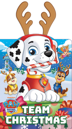 PAW Patrol: Team Christmas book cover by Morgan Finch