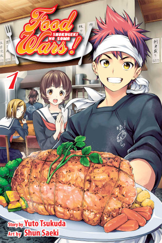 Food Wars!: Shokugeki no Soma, Vol. 1: Endless Wilderness (Food Wars!: Shokugeki no Soma) book cover by Yuto Tsukuda