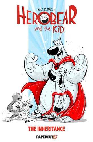 Herobear and the Kid Vol. 1: The Inheritance (Herobear and the Kid) book cover by Mike Kunkel