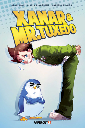 Xanar and Mr. Tuxedo book cover by Sean Ryan