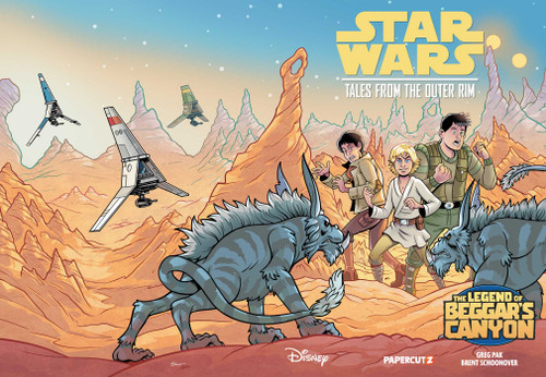 Star Wars: Tales From The Outer Rim - The Legend of Beggar's Canyon (Star Wars: Tales From The Outer Rim) book cover by Greg Pak