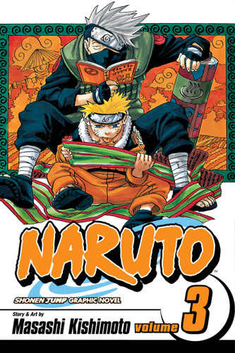 Naruto, Vol. 3: Dreams (Naruto) book cover by Masashi Kishimoto