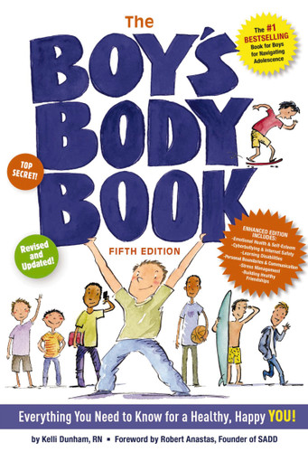 The Boy's Body Book (Fifth Edition): Everything You Need to Know for a Healthy, Happy YOU! (Boys & Girls Body Books) book cover by Kelli Dunham