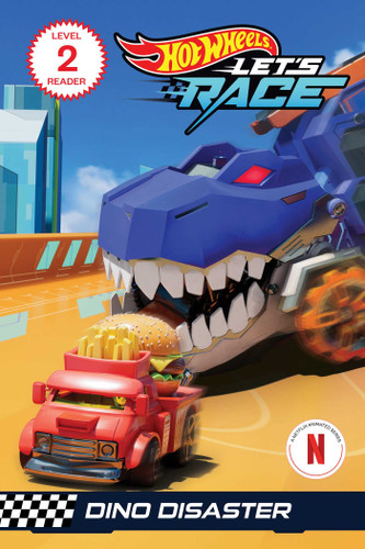 Hot Wheels Let's Race: Dino Disaster (Mattel Reader, Level 2) book cover by Eric Geron