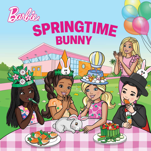 Barbie: Springtime Bunny book cover by Molly Hodgin
