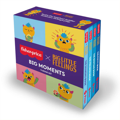 Fisher-Price X Big Little Feelings: Big Moments (4-Book Set) book cover by Big Little Feelings, Kristin Gallant, Deena Margolin, Maggie McEwen