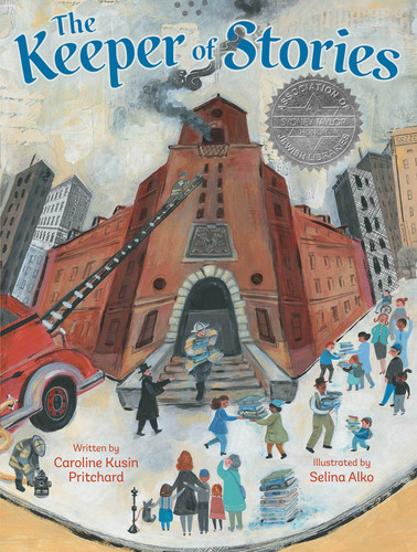 The Keeper of Stories book cover by Caroline Kusin Pritchard