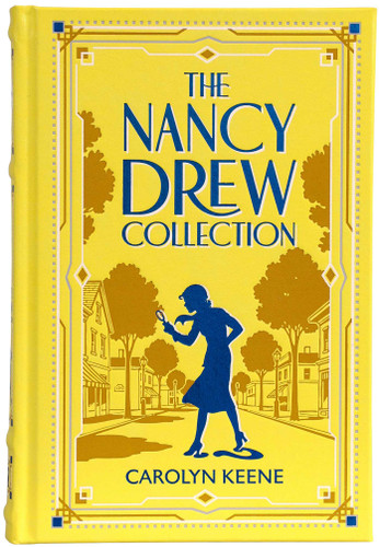 Nancy Drew Collection (Deluxe Leatherbound Edition) (Leather-bound Classics) book cover by Carolyn Keene