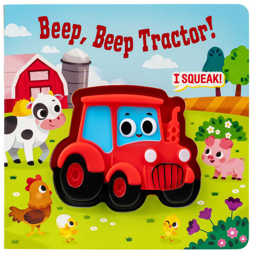 Squeeze & Squeak: Beep, Beep Tractor! (Squeeze & Squeak) book cover by Morgan Finch