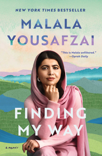 Finding My Way: A Memoir book cover by Malala Yousafzai