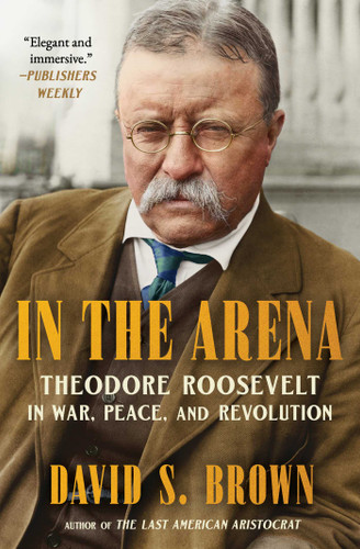 In the Arena: Theodore Roosevelt in War, Peace, and Revolution book cover by David S. Brown