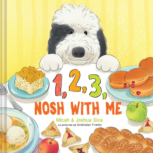 1, 2, 3, Nosh With Me book cover by Micah Siva, Joshua Siva