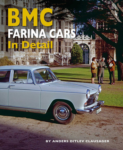 BMC Farina Cars In Detail book cover by Anders Ditlev Clausager