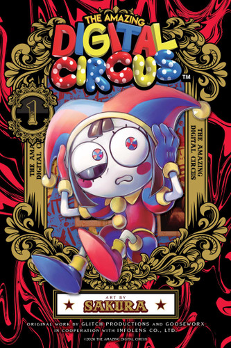The Amazing Digital Circus, Vol. 1 (The Amazing Digital Circus) book cover by Glitch Productions, Gooseworx