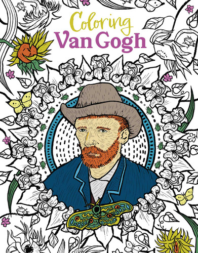 Coloring Van Gogh book cover by 