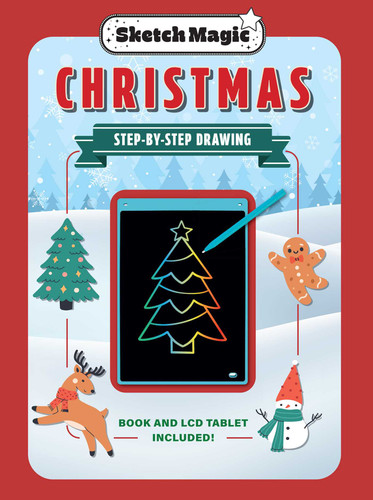Sketch Magic: Christmas: Step-by-Step Drawing book cover by iSeek Ltd