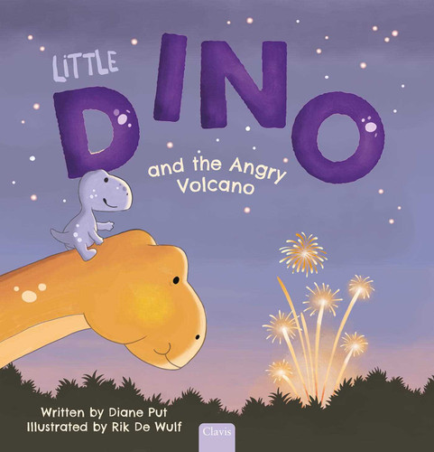 Little Dino and the Angry Volcano (Little Dino) book cover by Diane Put
