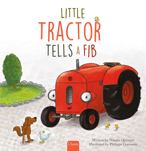 Little Tractor Tells a Fib (Little Tractor) book cover by Natalie Quintart