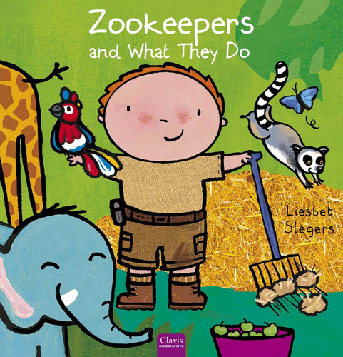 Zookeepers and What They Do (Profession Series) book cover by Liesbet Slegers