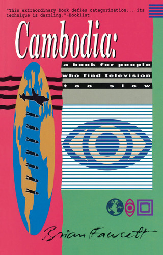Cambodia book cover by Brian Fawcett