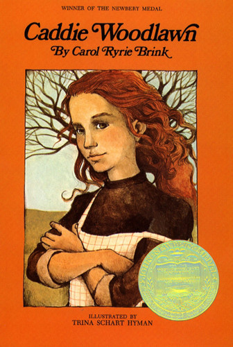 Caddie Woodlawn book cover by Carol Ryrie Brink