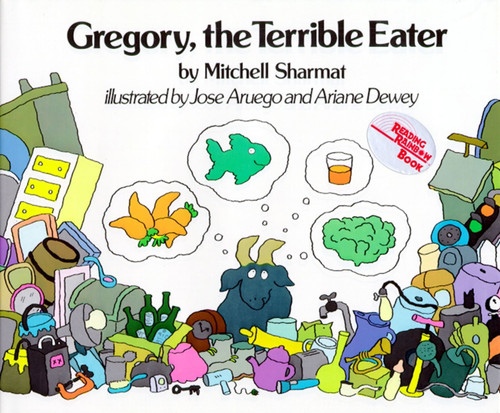 Gregory, the Terrible Eater book cover by Mitchell Sharmat