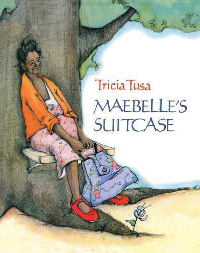 Maebelle's Suitcase book cover by Tricia Tusa