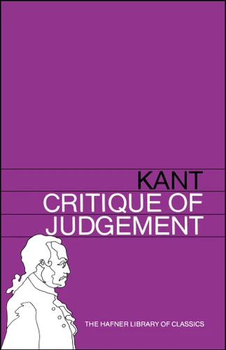 Critique of Judgement book cover by Immanuel Kant