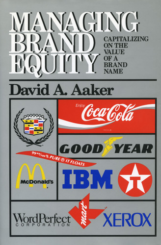 Managing Brand Equity book cover by David A. Aaker