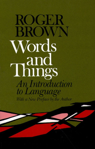 Words and Things book cover by Roger Brown