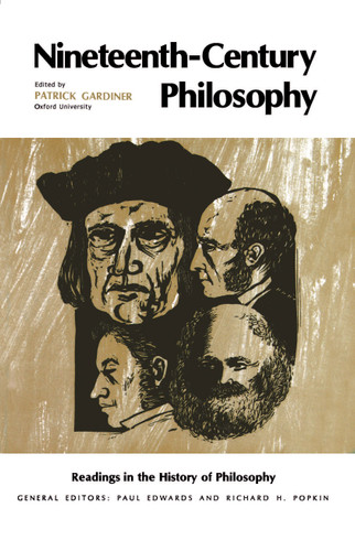 Nineteenth-Century Philosophy book cover by Patrick Gardiner