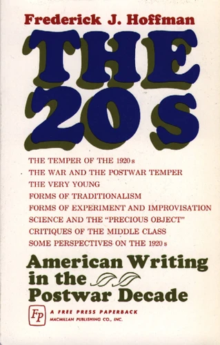 Twenties book cover by Frederick J. Hoffman