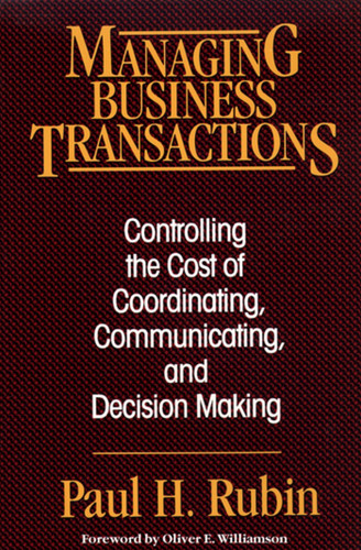 Managing Business Transactions book cover by Paul H. Rubin