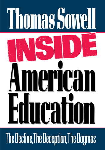 Inside American Education book cover by Thomas Sowell
