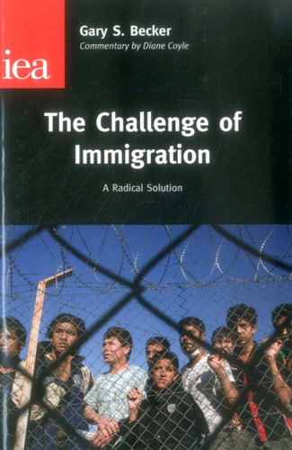 Challenge of Immigration book cover by Gary S. Becker