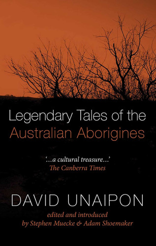 Legendary Tales of the Australian Aborigines book cover by David Unaipon