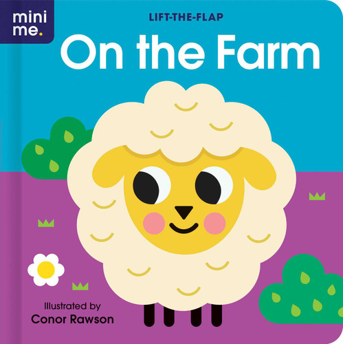 On the Farm: Lift-the-Flap Board Book (Mini Me) book cover by 