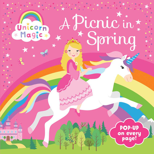 Unicorn Magic A Picnic in Spring: Pop-Up Book (Unicorn Magic Series) book cover by 