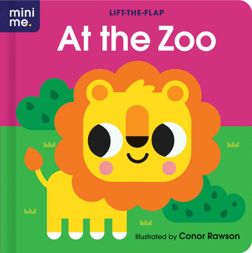 At the Zoo: Lift-the-Flap Board Book (Mini Me) book cover by 