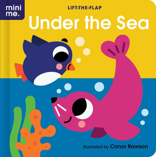 Under the Sea: Lift-the-Flap Board Book (Mini Me) book cover by 