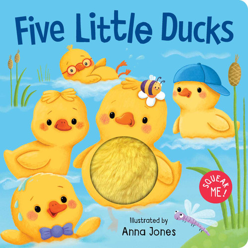 Squeak Me!: Five Little Ducks: Squeaky Plush Board Book (Squeak Me!) book cover by 
