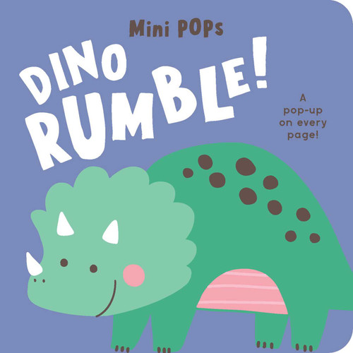 Mini Pops: Dino Rumble!: Mini Pop-Up Board Book (Mini Pops) book cover by 