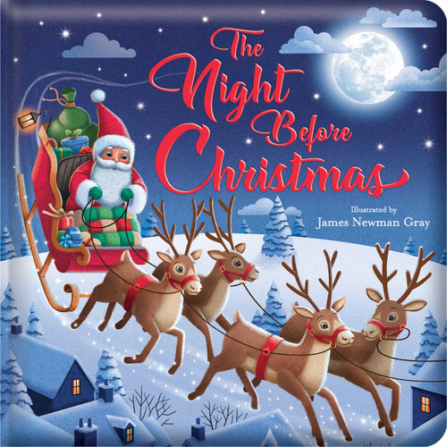 The Night Before Christmas: Padded Board Book: Picture Storybook (Story Time) book cover by 