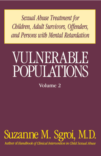 Vulnerable Populations Vol 2 book cover by Suzanne Sgroi
