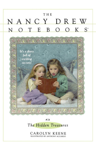 The Hidden Treasures (Nancy Drew Notebooks) book cover by Carolyn Keene