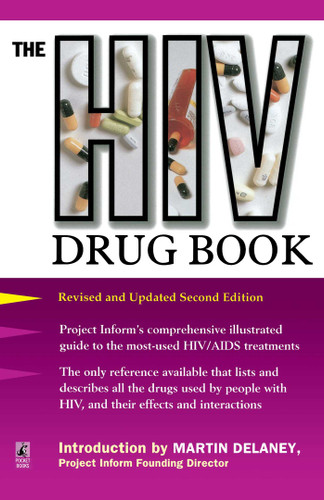 HIV Drug Book Revised book cover by Project Inform