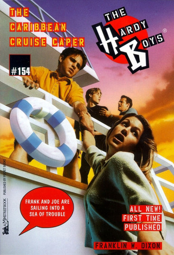 The Caribbean Cruise Caper (Hardy Boys) book cover by Franklin W. Dixon